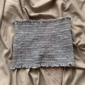 brandy melville stripped tube top